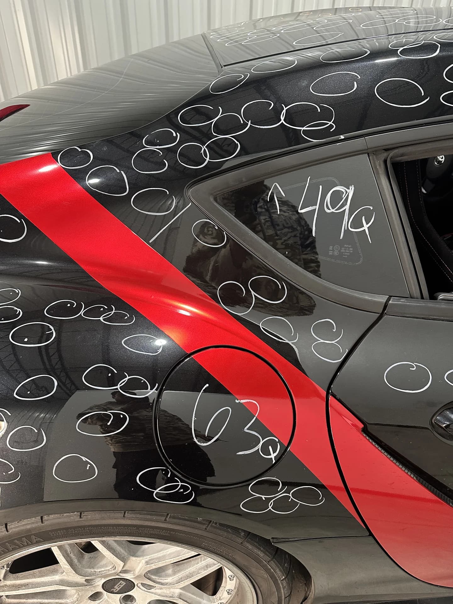 pdr dent count supra rear quarter